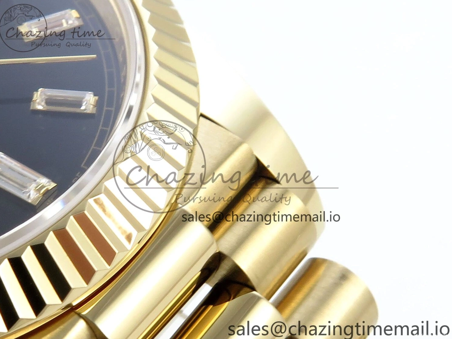 Good Copy Rolex Watches Weight) 1:1 Crystal Resilient Date Bracelet President Best Black Day 228238 Dial (Gain 40 Edition YG on 799 A2836 Noob 0116